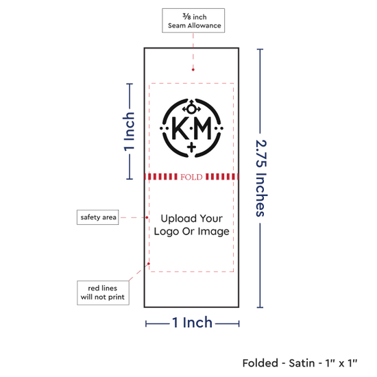 PPLR_HIDDEN_PRODUCT Print Your Logo/Image on Satin Tags (1" wide - Satin)