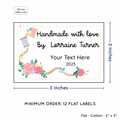 PPLR_HIDDEN_PRODUCT Thread and Flowers (2"x3" Cotton - 12 labels/set)
