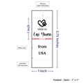 PPLR_HIDDEN_PRODUCT Heart and Paw Print (1" wide - Satin)