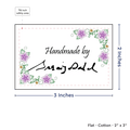 PPLR_HIDDEN_PRODUCT Print your Logo or Image on FLAT Cotton Tags