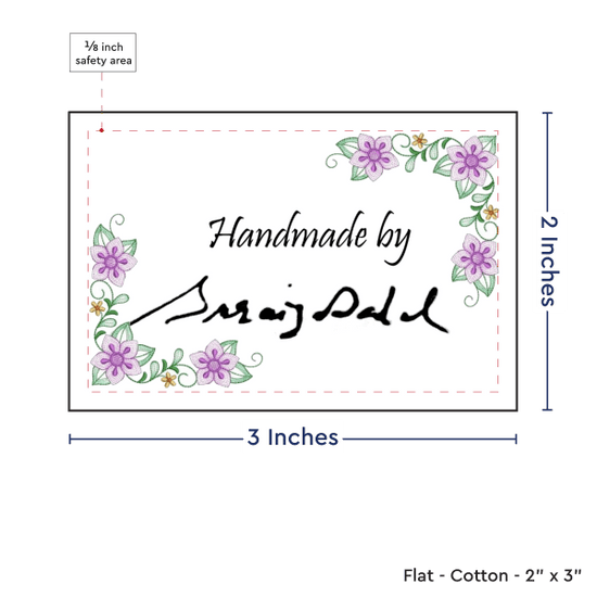 PPLR_HIDDEN_PRODUCT Print your Logo or Image on FLAT Cotton Tags