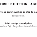 PPLR_HIDDEN_PRODUCT Reorder Previous Label Design - COTTON