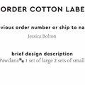 PPLR_HIDDEN_PRODUCT Reorder Previous Label Design - COTTON