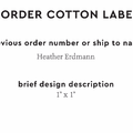 PPLR_HIDDEN_PRODUCT Reorder Previous Label Design - COTTON