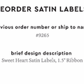 PPLR_HIDDEN_PRODUCT Reorder Previous Label Design - SATIN