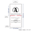 PPLR_HIDDEN_PRODUCT Print Your Logo or Image on FOLDED Cotton Tags