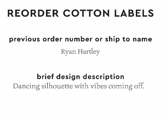 PPLR_HIDDEN_PRODUCT Reorder Previous Label Design - COTTON