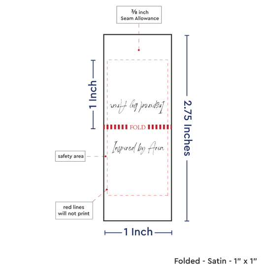 PPLR_HIDDEN_PRODUCT Print Your Logo/Image on Satin Tags (1" wide - Satin)