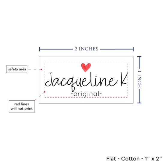 PPLR_HIDDEN_PRODUCT Simple Heart (2"x1"-Cotton)