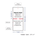 PPLR_HIDDEN_PRODUCT Print Your Logo/Image on Satin Tags (1" wide - Satin)