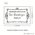 PPLR_HIDDEN_PRODUCT Swirl Accent Border (2"x3" Cotton - 12 labels/set)