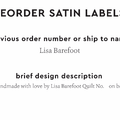 PPLR_HIDDEN_PRODUCT Reorder Previous Label Design - SATIN