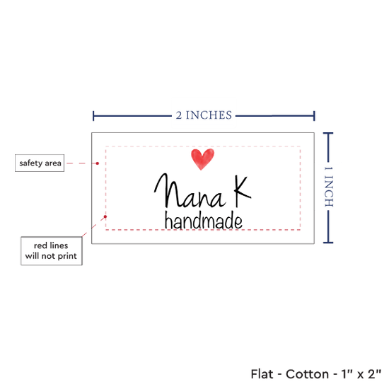 PPLR_HIDDEN_PRODUCT Simple Heart (2"x1"-Cotton)