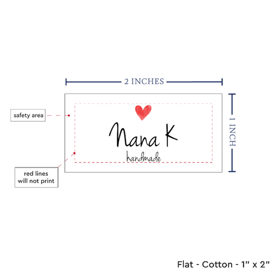 PPLR_HIDDEN_PRODUCT Simple Heart (2"x1"-Cotton)