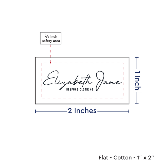 PPLR_HIDDEN_PRODUCT Print your Logo or Image on FLAT Cotton Tags
