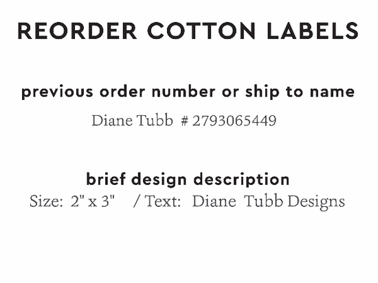 PPLR_HIDDEN_PRODUCT Reorder Previous Label Design - COTTON