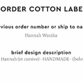 PPLR_HIDDEN_PRODUCT Reorder Previous Label Design - COTTON