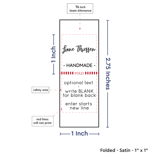 PPLR_HIDDEN_PRODUCT Square Signature (1" wide - Satin)