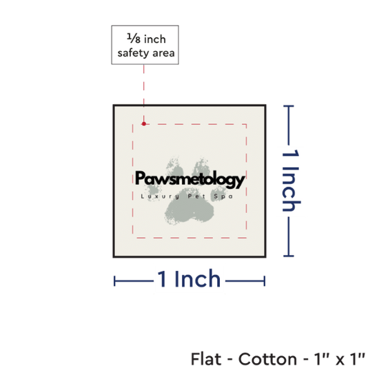 PPLR_HIDDEN_PRODUCT Print your Logo or Image on FLAT Cotton Tags