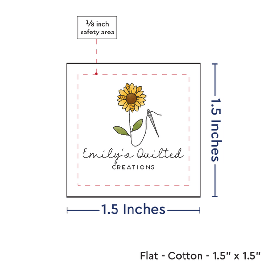 PPLR_HIDDEN_PRODUCT Print your Logo or Image on FLAT Cotton Tags