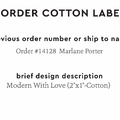 PPLR_HIDDEN_PRODUCT Reorder Previous Label Design - COTTON