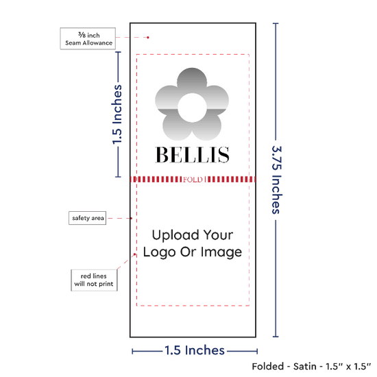 PPLR_HIDDEN_PRODUCT Print your logo/Image on Satin Tags (1.5" wide - Satin)
