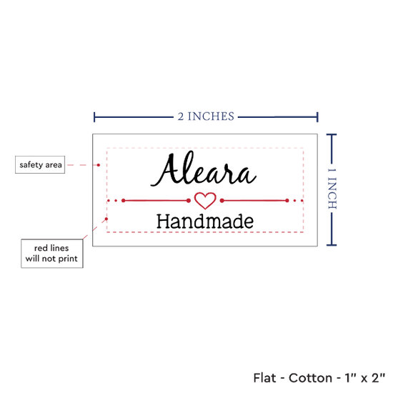 PPLR_HIDDEN_PRODUCT Modern Heart (2"x1"-Cotton)