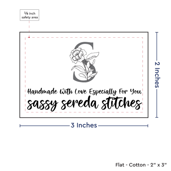 PPLR_HIDDEN_PRODUCT Floral Letter (2"x3"-Cotton)