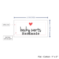PPLR_HIDDEN_PRODUCT Simple Heart (2"x1"-Cotton)