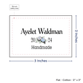 PPLR_HIDDEN_PRODUCT Print your Logo or Image on FLAT Cotton Tags