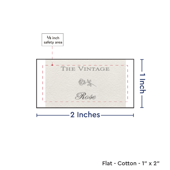 PPLR_HIDDEN_PRODUCT Print your Logo or Image on FLAT Cotton Tags