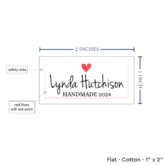 PPLR_HIDDEN_PRODUCT Simple Heart (2"x1"-Cotton)