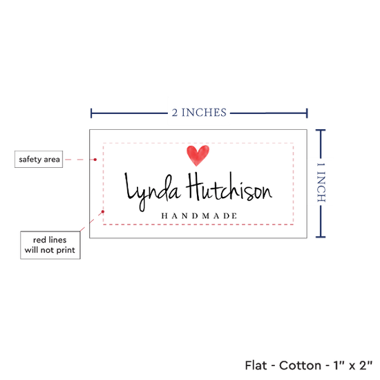 PPLR_HIDDEN_PRODUCT Simple Heart (2"x1"-Cotton)