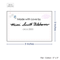 PPLR_HIDDEN_PRODUCT Print your Logo or Image on FLAT Cotton Tags