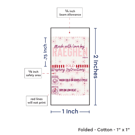 PPLR_HIDDEN_PRODUCT Print Your Logo or Image on FOLDED Cotton Tags