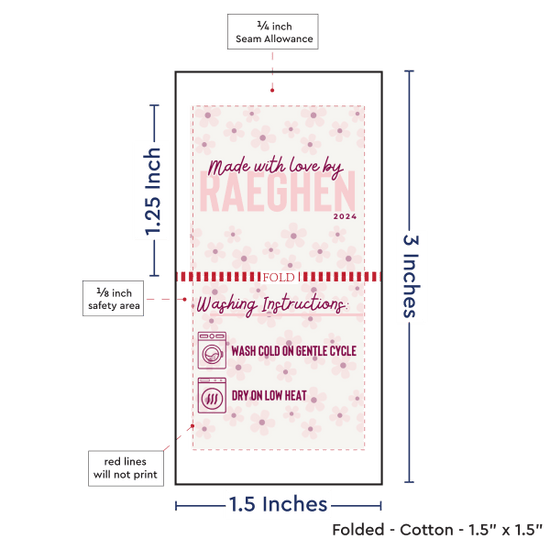 PPLR_HIDDEN_PRODUCT Print Your Logo or Image on FOLDED Cotton Tags