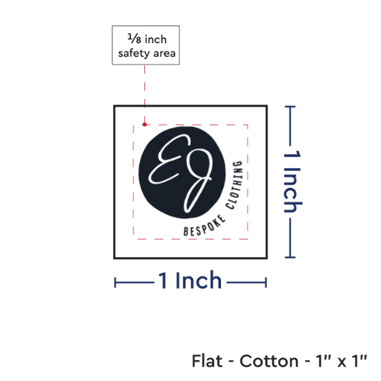 PPLR_HIDDEN_PRODUCT Print your Logo or Image on FLAT Cotton Tags