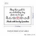 PPLR_HIDDEN_PRODUCT Double Heart Quote (2"x3" Cotton - 12 labels/set)