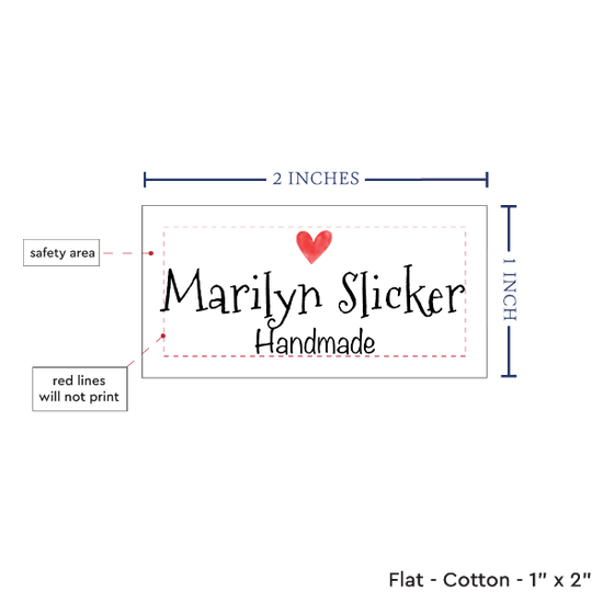 PPLR_HIDDEN_PRODUCT Simple Heart (2"x1"-Cotton)