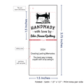 PPLR_HIDDEN_PRODUCT Sewing Machine (1.5" wide - Satin)