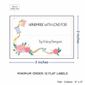 PPLR_HIDDEN_PRODUCT Thread and Flowers with Fill in Blanks (2"x3" Cotton - 12 labels/set)