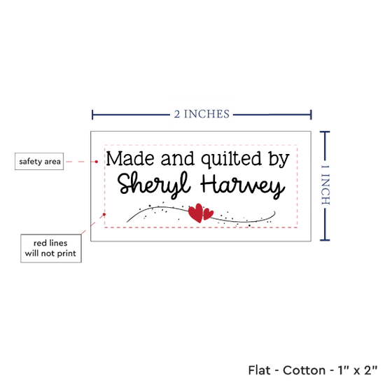 PPLR_HIDDEN_PRODUCT Double Hearts (2"x1"-Cotton)