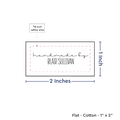 PPLR_HIDDEN_PRODUCT Print your Logo or Image on FLAT Cotton Tags