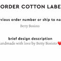 PPLR_HIDDEN_PRODUCT Reorder Previous Label Design - COTTON
