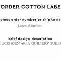 PPLR_HIDDEN_PRODUCT Reorder Previous Label Design - COTTON