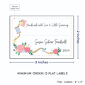PPLR_HIDDEN_PRODUCT Thread and Flowers with Fill in Blanks (2"x3" Cotton - 12 labels/set)