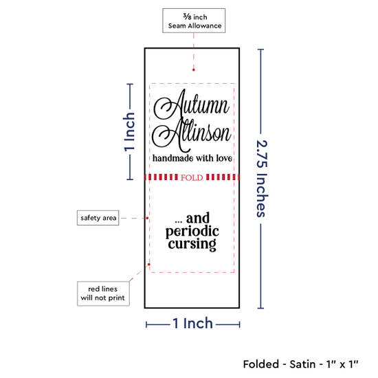 PPLR_HIDDEN_PRODUCT Square Signature (1" wide - Satin)