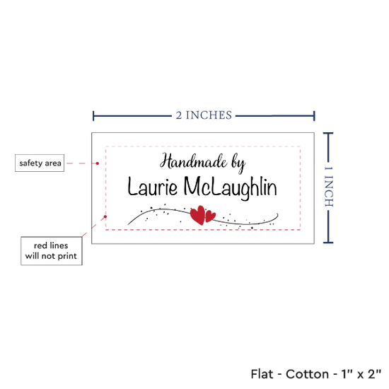 PPLR_HIDDEN_PRODUCT Double Hearts (2"x1"-Cotton)