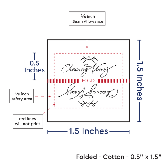 PPLR_HIDDEN_PRODUCT Print Your Logo or Image on FOLDED Cotton Tags