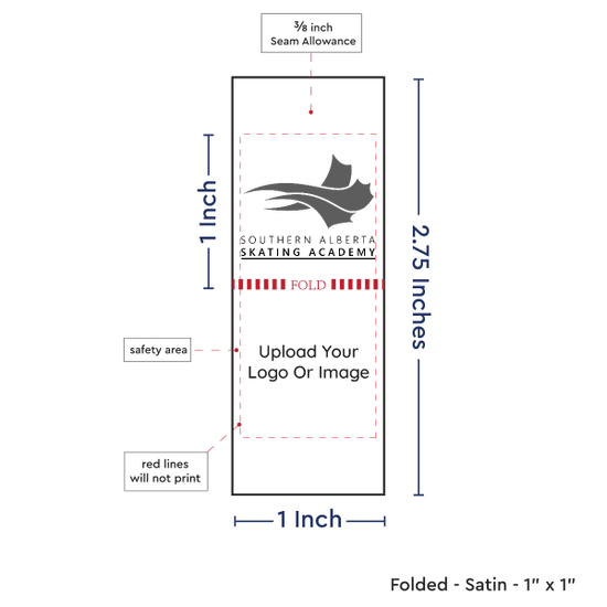 PPLR_HIDDEN_PRODUCT Print Your Logo/Image on Satin Tags (1" wide - Satin)